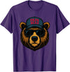 Father's Day Shirts Papa Bear - Father's Day Great Dad Joke T-Shirt - Purple