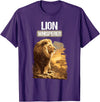 Lions Lion Lovers Shop Lions Lion Whisperer T-Shirt - Purple