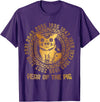 Chinese Zodiac Lunar New Year Astrology Horoscope Chinese New Year Of The Pig Chinese Zodiac Year 2031 T-Shirt - Purple
