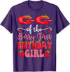 Strawberry 1St Birthday Girl Party GG Of The Berry First Birthday Girl Strawberry Lover T-Shirt - Purple