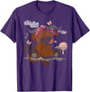 Funny Highland Cow Bandana Headband Animal Scotland Farm Animal Bandana Scottish Highland Cow T-Shirt - Purple
