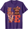 Love Highland Cow t -shir t Love Highland Cow Cute T-Shirt - Purple