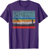 Birding & Bird Lover Shirts Retro Birding Bird Watching Bird Watcher Birder T-Shirt Small - Purple