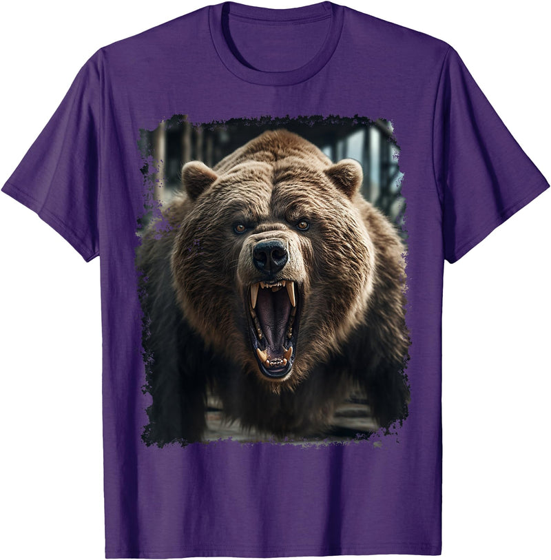Noah&Friends Vintage Bear T-Shirt - Purple