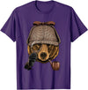 Wowsome! Bear Detective Wildlife Bear Animal Lover T-Shirt - Purple