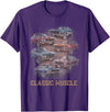 Retro American Vintage Classic Muscle Car Costume American Car Classic Muscle Car Vintage Novelty Retro Design T-Shirt -