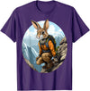 Rabbit Mountaineering Hiking Rabbits T-Shirt in Purple