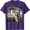 ÄLlamaAlpacaCo. Funny Llama Alpaca Selfie UFOs T-Shirt - Purple