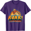 Show Your Lion inside You By Roaring Shirt Lion Roar Shirt Life Is Wild God Is Good Animals Roar Shirt T-Shirt - Purple