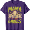 Mama of Little Ghouls Halloween Clothing BB Funny Halloween Mom Shirt Mothers Day Mama of Little Ghouls T-Shirt - Purple