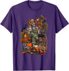 Halloween Gardening Lover Apparel & Gifts Outlet Freshly Planted Skeleton Gardener Halloween T-Shirt - Purple