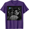 Funny Tung Tung Sahur and John Pork Brainrot Meme Tung Sahur John Pork Motion at Your Front Door Halloween T-Shirt - Purple