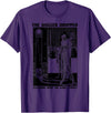 Edgar Allan Poe Fan Club of Compton Edgar Poe Art Masque of the Red Death-Edgar Allen Poe Quote T-Shirt - Purple