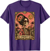 Tarot The Summerween Queen Beach Co Spooky The Summerween Queen Gothic Mom Halloween July T-Shirt - Purple