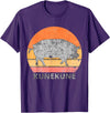 Pig Lover ApparelGIFTCo. Vintage Just A Girl Who Loves Kunekune Pig T-Shirt - Purple