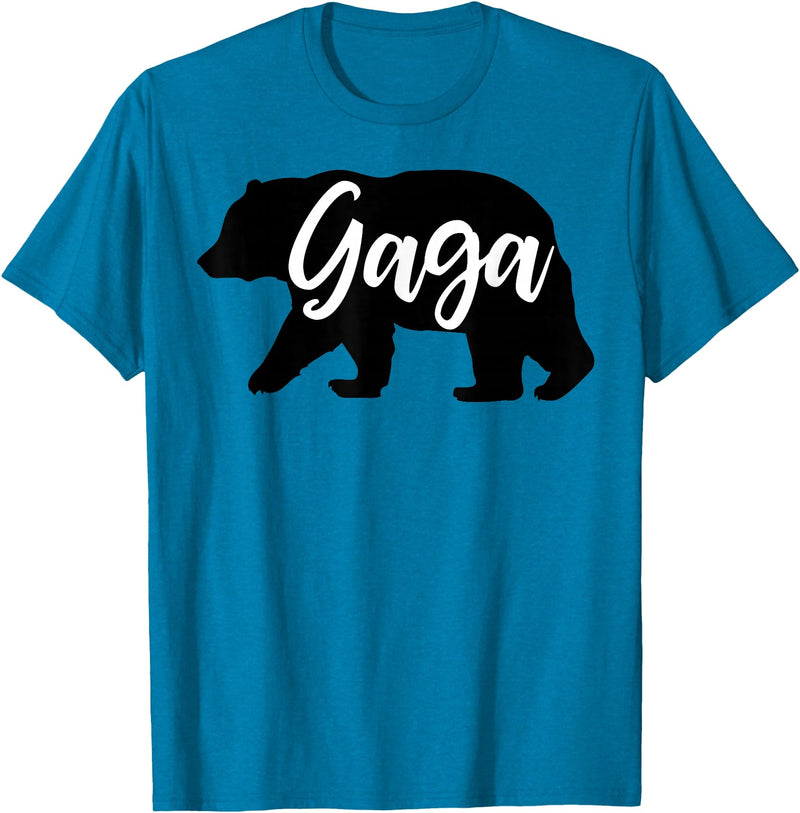 Aberdeen Family Bear T Shirt GaGa Bear shirt Matching Family Shirts Bear tshirts T-Shirt - Sapphire Blue