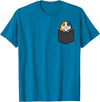 Guinea Pig Shirts For Men Women Kids Gift Guinea Pig Pocket Funny Cavy Rodent Animal Men Women Kids T-Shirt - Sapphire Blue