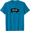 Bear Daddy Oink Pig Play Funny Gay Men's T-Shirt T-Shirt - Sapphire Blue