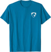 Majestic Horse Graphic Classic Horse Logo T-Shirt - Sapphire Blue