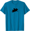 Pigs Flying Pig T-Shirt - Sapphire Blue