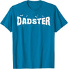 Dadster Matching Family Mom Dad Halloween Party Retro Vintage Dadster Couple Matching Family Mom Halloween T-Shirt -
