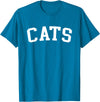 Cats - Style Cats T-Shirt - Sapphire Blue