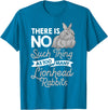 Funny Animals Cute Pet Bunny T-Shirt in Sapphire Blue