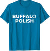 Buffalo Polish Shirts | 716 Polska Polish Smigus Dyngus Day T-Shirt - Sapphire Blue