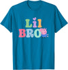 Peppa Pig 20th Anniversary Lil Bro Colorful Logo T-Shirt - Sapphire Blue