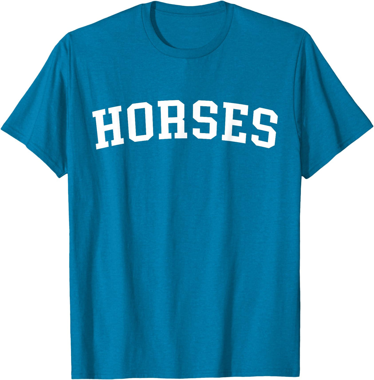 Horses - Style Horses T-Shirt - Sapphire Blue