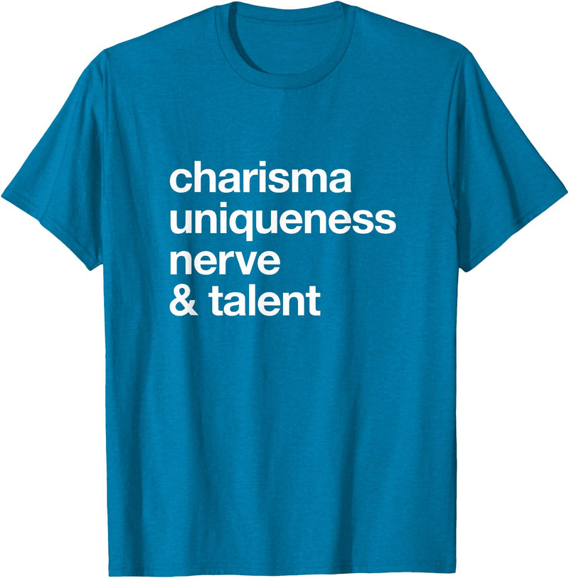 Bear-ly Gay Tees Funny Charisma Uniqueness Nerve Talent Gay Clothing T-Shirt - Sapphire Blue