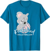 FIDORATIS koalafiziert Koala Bär Shirts Geschenke Koalafied Women's Volleyballer I Volleyball Beach Volleyball T-Shirt - Sapphire Blue
