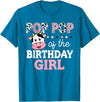 Cow Birthday Shirts For Family Men Women Cow Lover Pop Pop of The Birthday Girl Shirt Farm Cow Grandpa 1st T-Shirt -