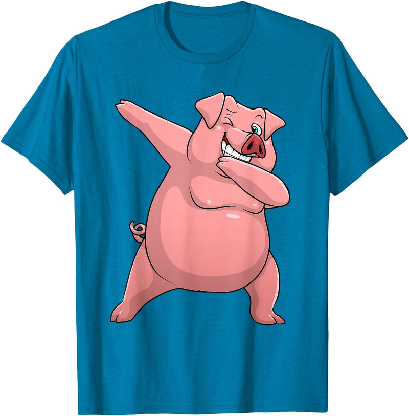 Pig Gift Pig Lover Stuff & Pig Novelty Accessories Cute Pig Art For Men Women Kids Livestock Farming Pig Lovers T-Shirt - Sapphire Blue