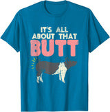 Funny Livestock Show Puns And More Pig Show, Livestock Show, British Saddleback T-Shirt - Sapphire Blue