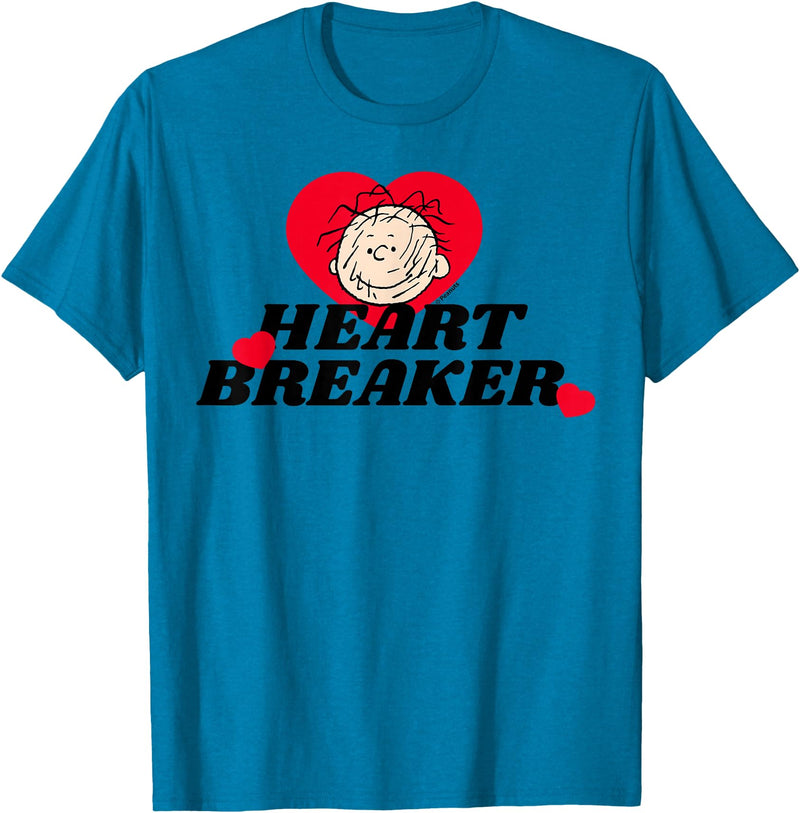 Peanuts Pig Pen Heartbreaker T-Shirt - Sapphire Blue