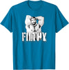 Muscular Daddy Bear Art By Big Daddy Bear Mens Filthy Gay Bear Muscle Daddy Bear LGBT Gay Pride 2024 T-Shirt - Sapphire Blue