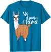 Lama-Kostüm! Lama Pyjama! Kein Drama Lama Llama Costume! Llama Pyjama! No Drama Lama T-Shirt - Sapphire Blue