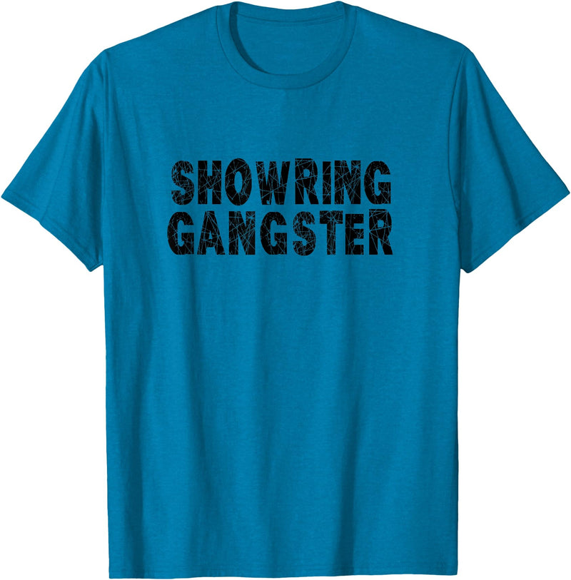 Passion8 Gear Show Pig Show Steer Gangster T-Shirt - Sapphire Blue