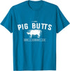 DustyShirt I Like Pig Butts and I Cannot Lie T-Shirt T-Shirt - Sapphire Blue