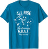 Dominoes Uniform Apparel Dominoes G.O.A.T All Rise Champ - Dominoes T-Shirt - Sapphire Blue