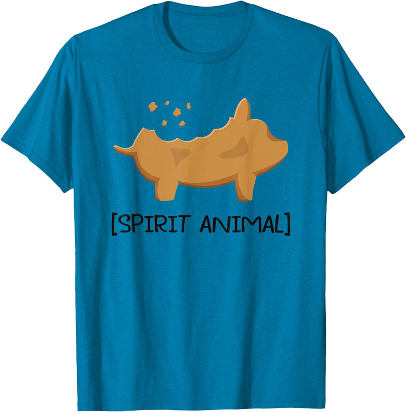 Marranito Gifts Mexican Gingerbread Pigs Marranito T-Shirt - Sapphire Blue