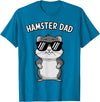 Funny Hamster Design for Men Dad Boys Animal Hamster Lover T-Shirt - Sapphire Blue
