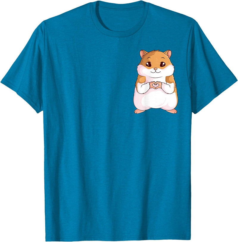 Hamster Children Boys Girls T-Shirt - Sapphire Blue