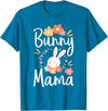 Bunny Mama - Rabbit Lover Zookeeper Farmer Veterinarian T-Shirt in Sapphire Blue