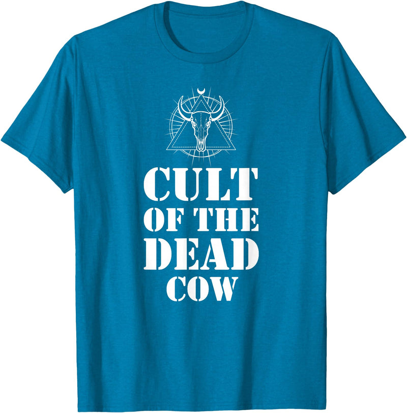 Cult Of The Dead Cow Tee Cult Of The Dead Cow Shirt T-Shirt - Sapphire Blue