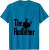 The Rod Father Funny Quote Shop The Rod Father Funny Quote for Fishermen T-Shirt - Sapphire Blue