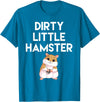 Dirty Little Hamster Cute Hamster Picture T-Shirt - Sapphire Blue