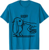 Cute Rabbit Lover Bunny Graphic T-Shirt (Baby Blue) in Sapphire Blue