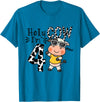 Holy Cow I'm 4 Birthday Boy Tee Gifts Cute 4th Cow Farm Animals Bday Holy Cow I'm 4 Birthday Boy T-Shirt - Sapphire Blue